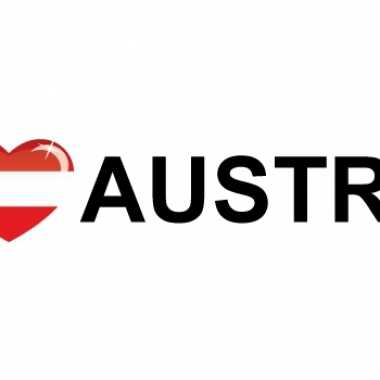 I love austria sticker