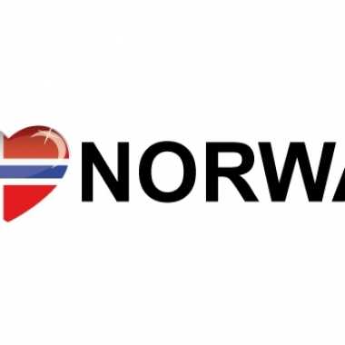 I love norway sticker