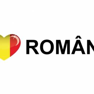 I love romania sticker