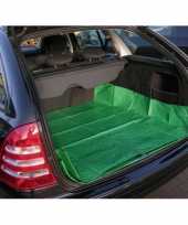 2x auto kofferbak bescherming beschermzeil groen 180 x 123 cm
