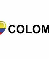 I love colombia sticker